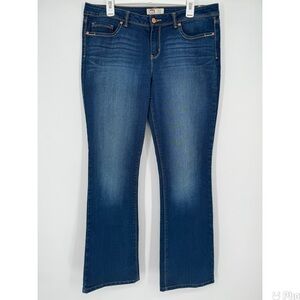 L.e.i. Ashley low rise slim bootcut jeans